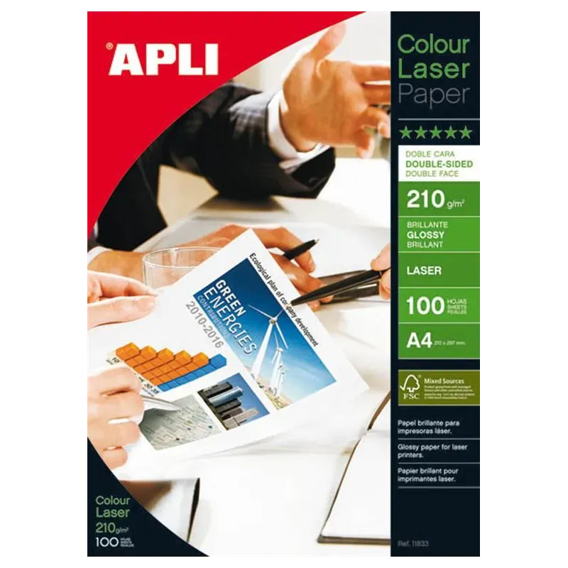 Foto papir A4 Laser Glossy 210g