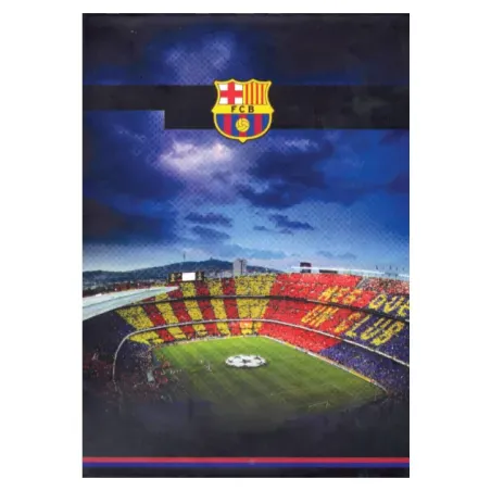 Zvezek s špiralo A5 črtr, trde platnice, FC Barcelona