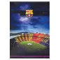 Zvezek s špiralo A5 črtr, trde platnice, FC Barcelona