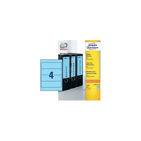 Etikete za široke registratorje 192 x 61 mm - L4767-20 