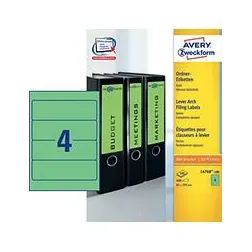 Etikete za široke registratorje 192 x 61 mm - L4768-20 