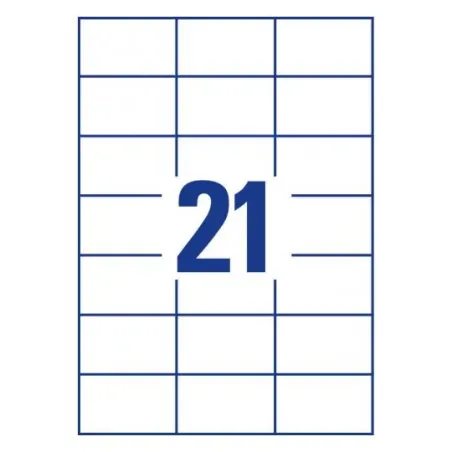 Univerzalne etikete 70 x 42,3 mm, 10/1