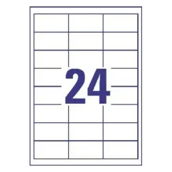 Univerzalne etikete 70 x 36 mm,25/1