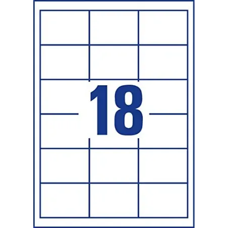 Univerzalne etikete 64 x 45 mm - 100/1