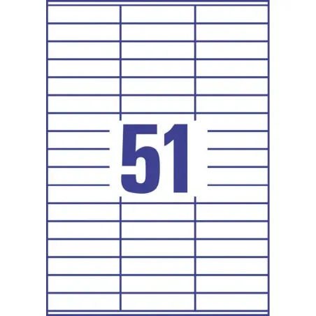 Univerzalne etikete 70 x 16,9 mm - 100/1