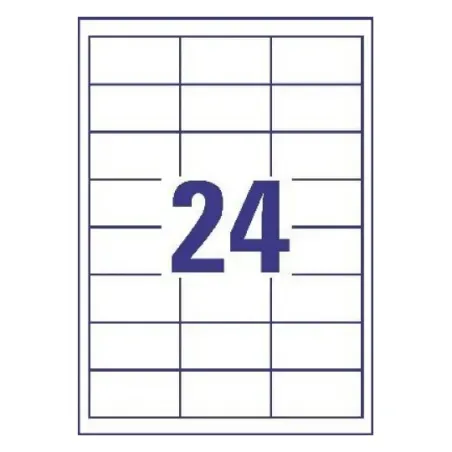 Univerzalne etikete 70 x 37 mm, 100/1