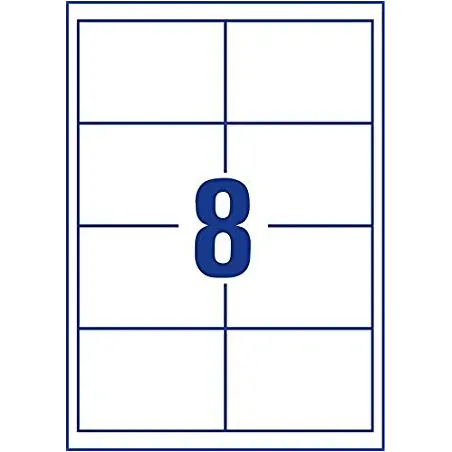 Univerzalne etikete 97 x 67,7 mm - 100/1