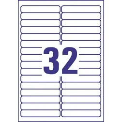 Odstranljive univerzalne etikete 96 x 16,9 mm