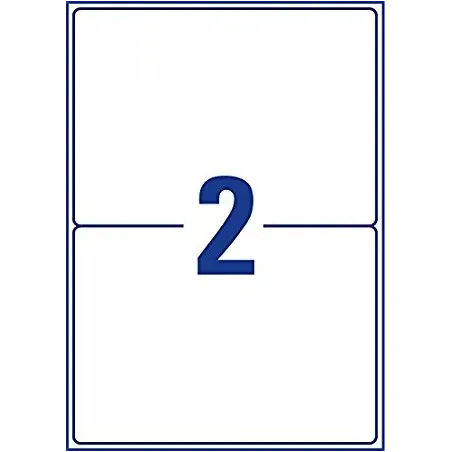 Odstranljive univerzalne etikete 199.6 x 143.5 mm