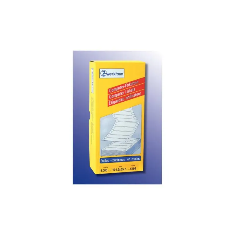 Etikete za matrične tiskalnike 101,6 x 35,7 mm Etikete za matrične tiskalnike 101,6 x 35,7 mm