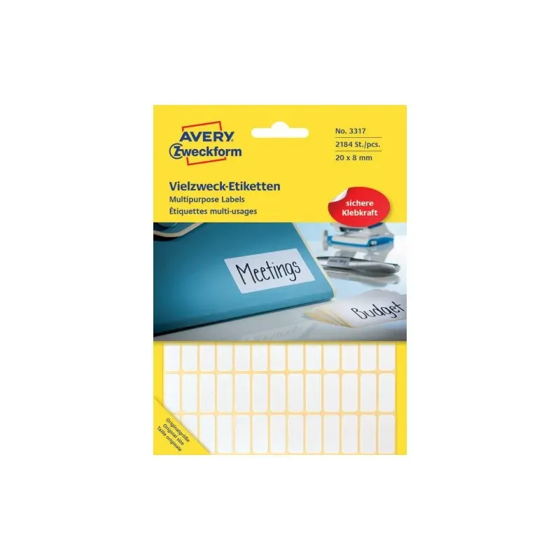 Etikete za označevanje 20 x 8 mm 