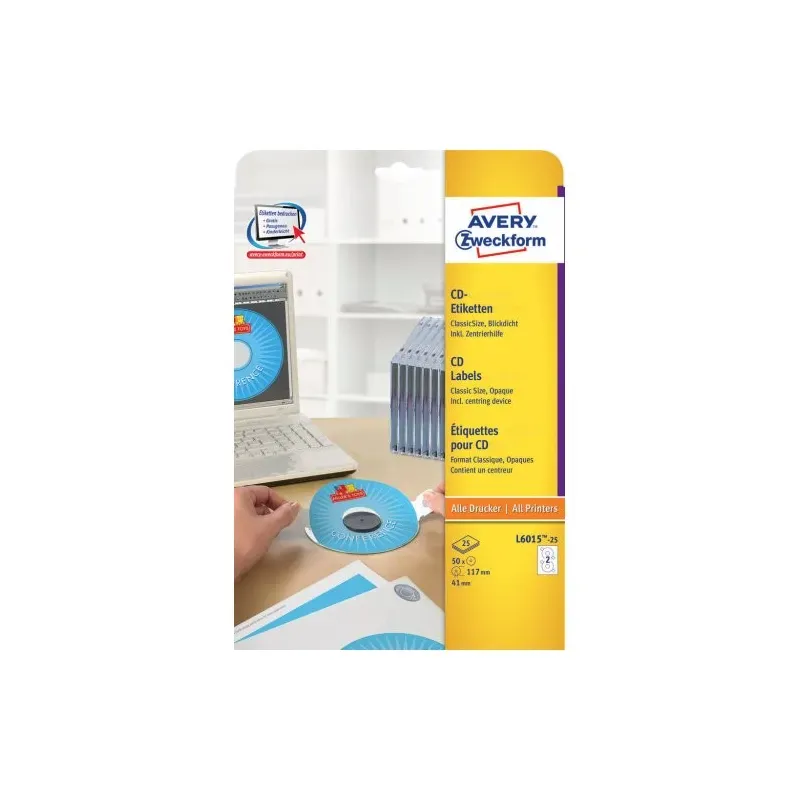 Etikete za CD, ClassicSize