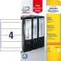 Etikete za široke registratorje 192 x 61 mm 1/10