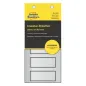 Etikete za označevanje inventarja, aluminijske, 50 x 20 mm 