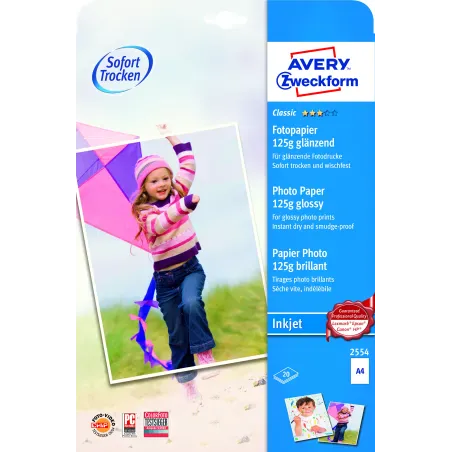 Foto papir Ink-Jet Classic A4 - 125 g, 2554
