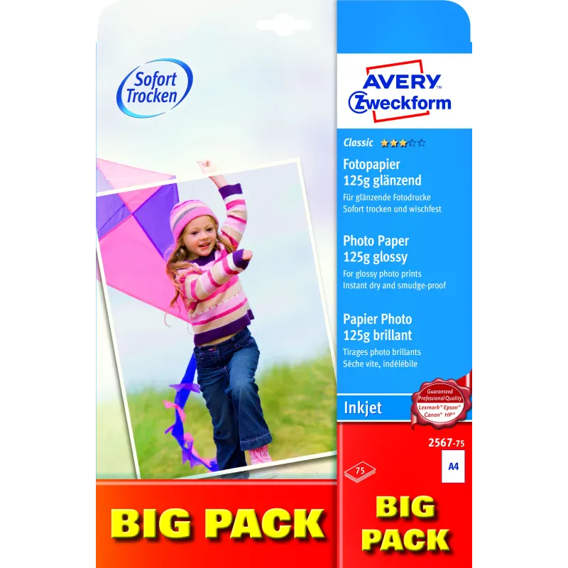 Foto papir Ink-Jet Classic A4 - 125 g