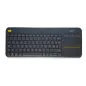 Tipkovnica K400 PLUS Wireless Touch, Logitech, Unifying, črna, SLO
