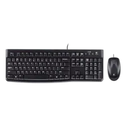 Tipkovnica in miška Logitech Desktop MK120, USB, US