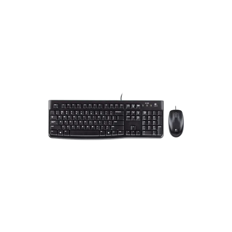 Tipkovnica in miška Logitech Desktop MK120, USB, US