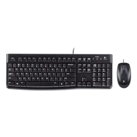 Tipkovnica in miška Logitech Desktop MK120, USB, US