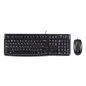 Tipkovnica in miška Logitech Desktop MK120, USB, US