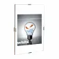 Steklen okvir za slike 21 x 29,7 cm A4, Clip