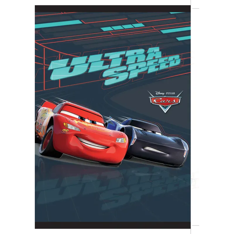 Zvezek Cars A4 mali karo