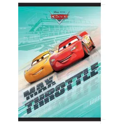 Zvezek Cars A4 mali karo