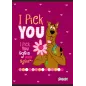 Zvezek Scooby-Doo A4 mali karo