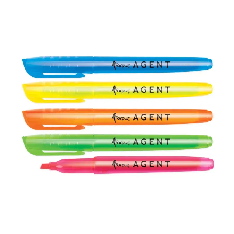 Tekstmarker Forpus »Agent«