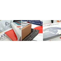 Vrečke za pošiljanje tekstila FB01 175 x 225 + 50 mm 100/1