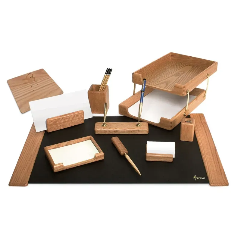 Namizni komplet 10-delni, lesen