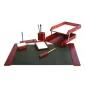 Namizni komplet Bordeaux 7-delni, les