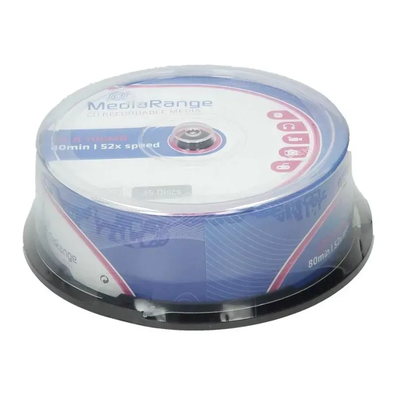 CD-R Mediarange 700 MB tortica, 25/1