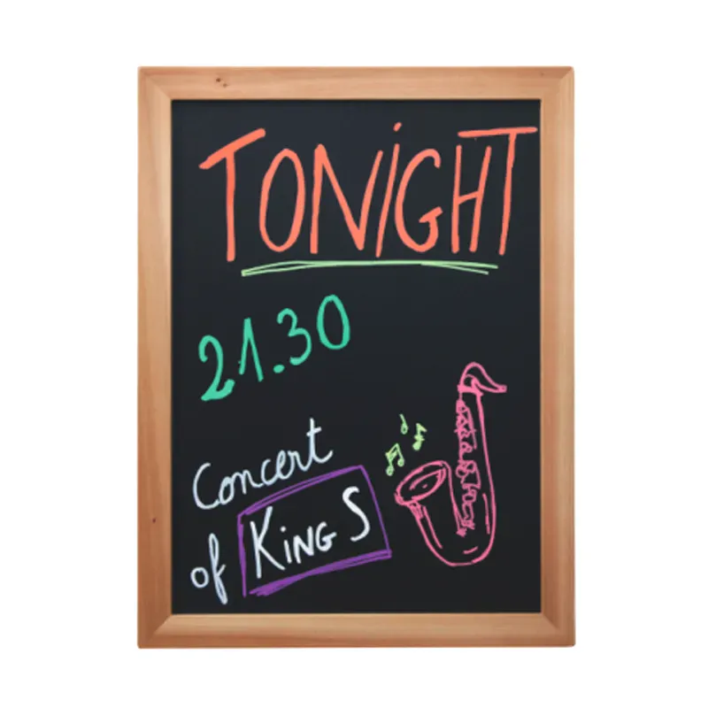 Črna kredna tabla teak, 20x24 cm Črna kredna tabla teak, 20x24 cm