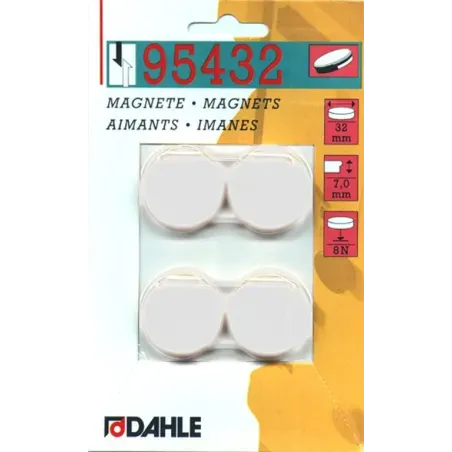 Magneti Dahle Φ 32 mm, 4/1