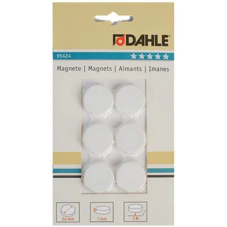 Magneti Dahle Φ 24 mm, 6/1