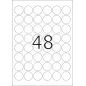 Etikete Herma No. 4387 - okrogle, Φ  30