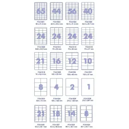 Etikete Forpus 70 x 35 mm