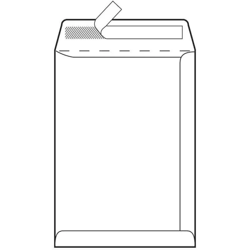 Kuverta vrečka B4 - 25 x 35,3 cm, BO - 90 g Kuverta vrečka B4 - 25 x 35,3 cm, BO - 90 g