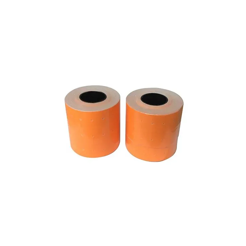 Apli Nalepke za numerator 26x16, oranž,odstr. 6x1000 kos, dvoredne, zaokrožene