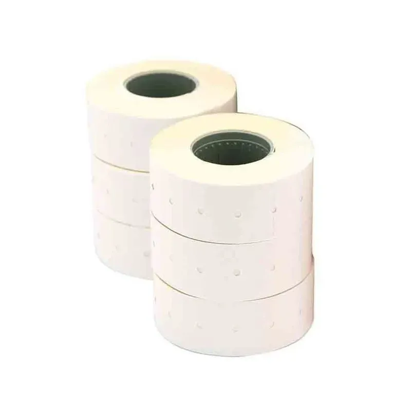 Apli Nalepke za numerator 21x12, bele, perm. 6x1000 kos, enoredne