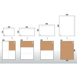 Samolepilne vrečke za dokumente 240 x 175 mm - 250/1