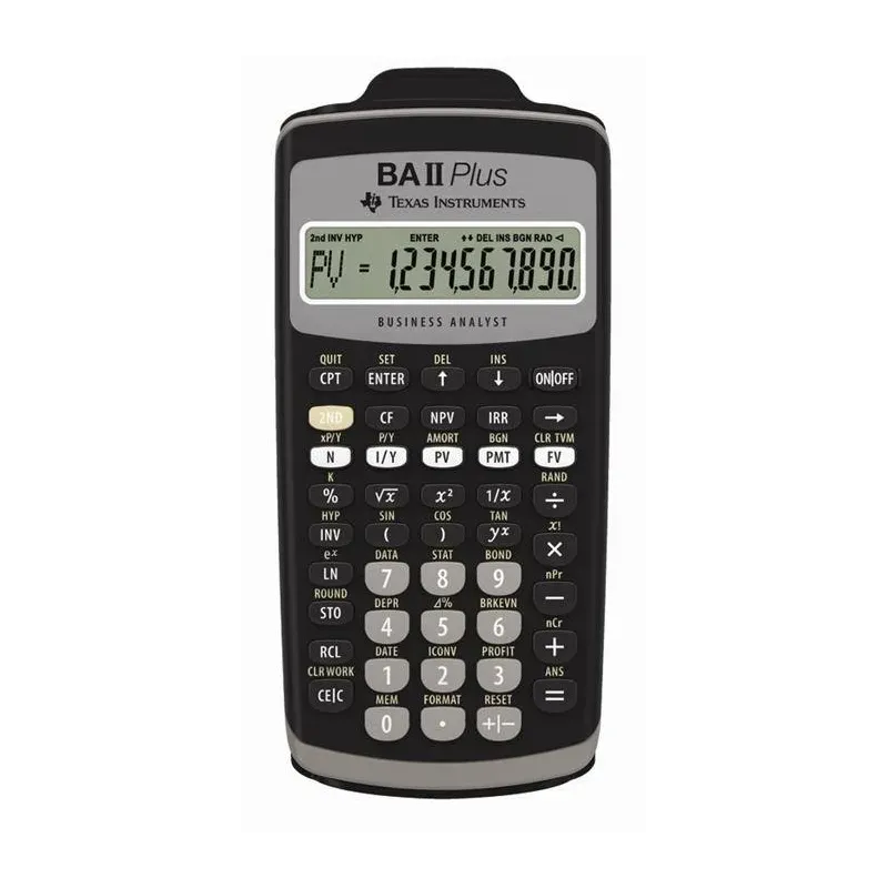 Kalkulator Texas BA II PLUS