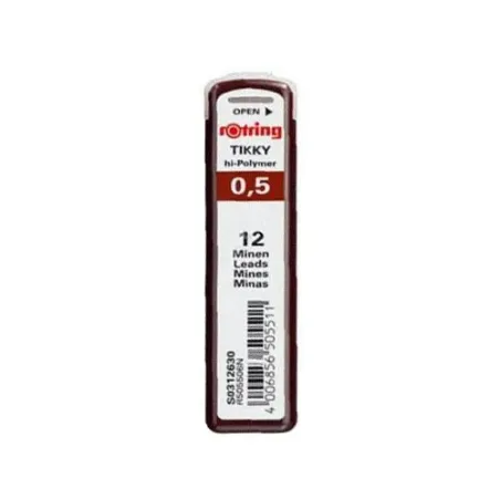 Mince za tehnične svinčnike Rotring 0,5 H