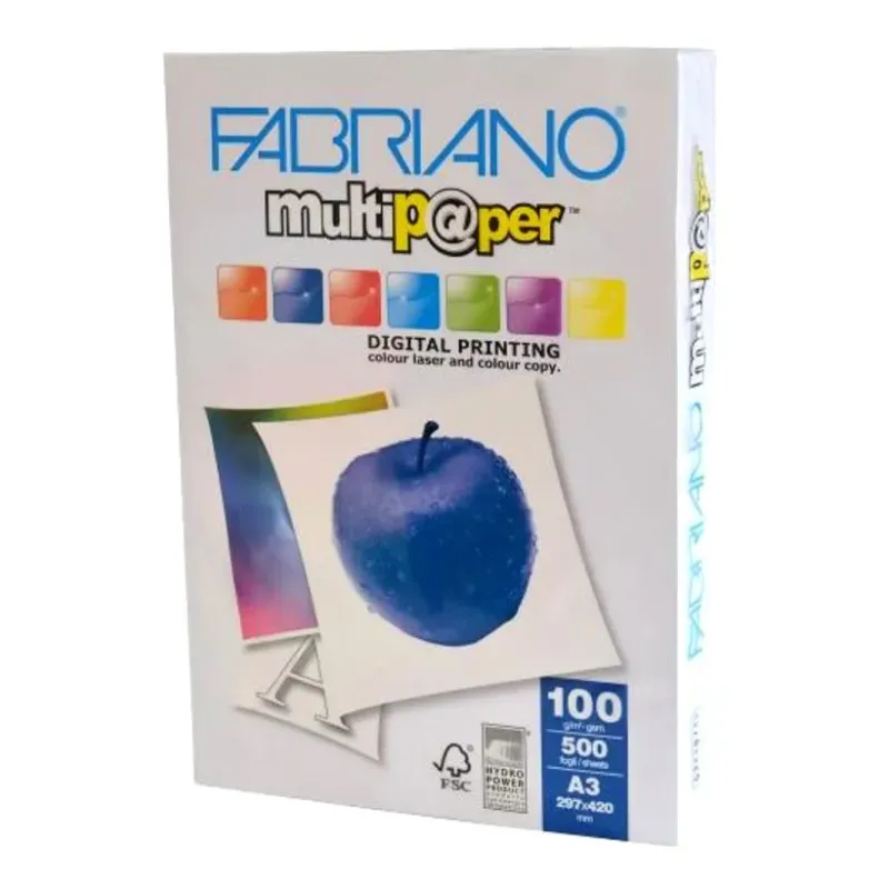 Fotokopirni papir Fabriano A3 100g Fotokopirni papir Fabriano A3 100g