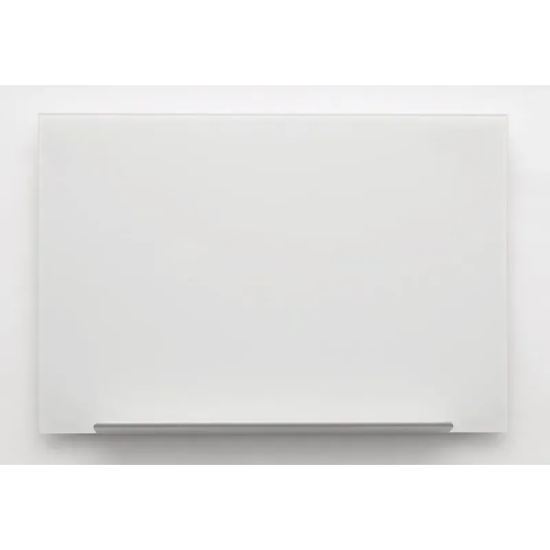Bela steklena tabla Nobo Diamond, 99,3x55,9 cm