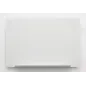 Bela steklena tabla Nobo Diamond, 99,3x55,9 cm