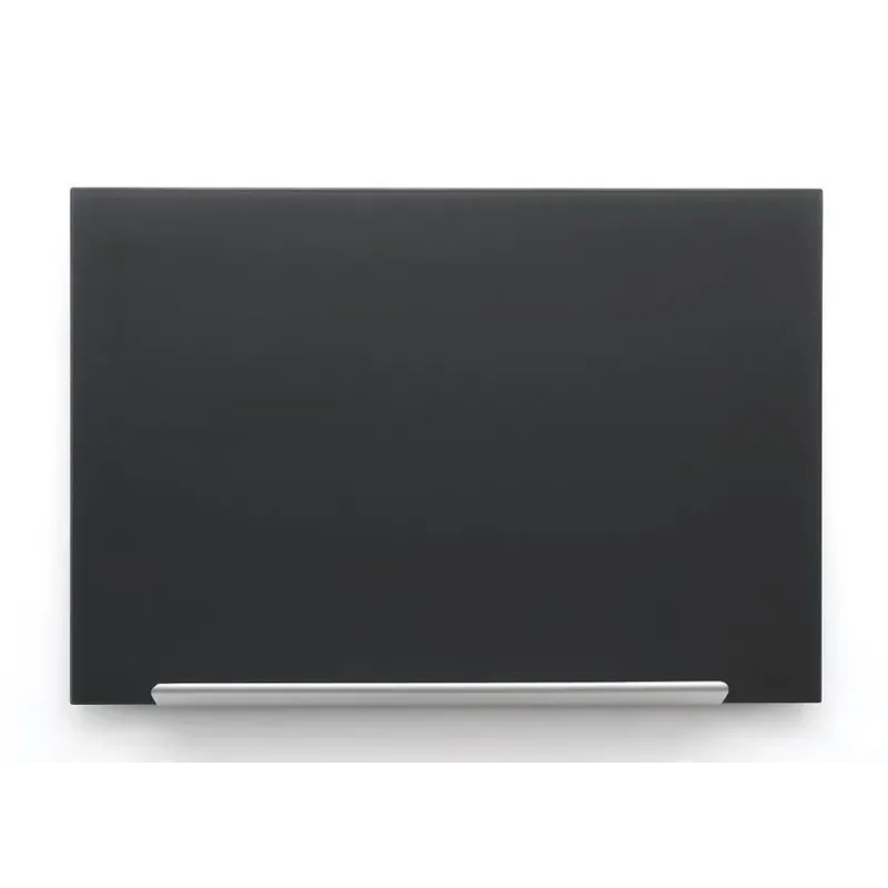 Črna steklena tabla Nobo Diamond, 99,3x55,9 cm