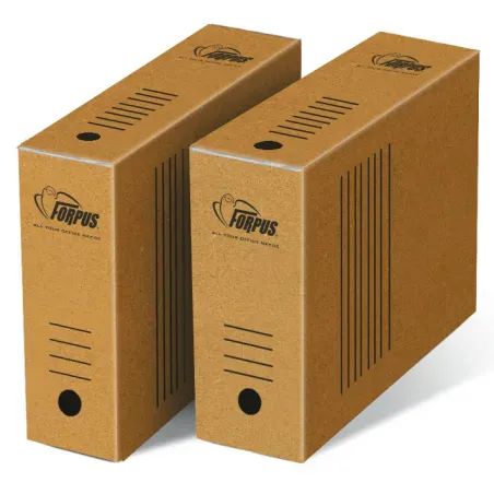 Arhivska škatla Forpus - A4/100 mm, natur